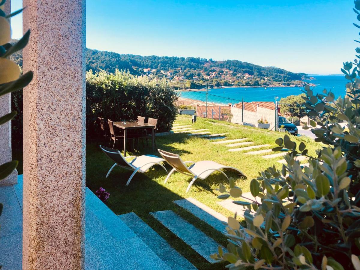 فيلا Casa Con Jardin Al Lado De Playa Hio Vilanova  المظهر الخارجي الصورة